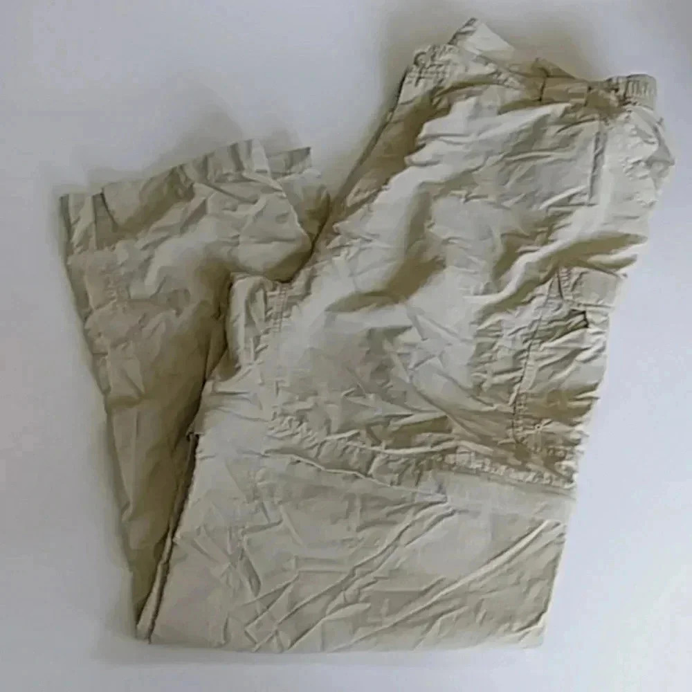 World Wide Sportman Men's Khaki Convertible Pants 2XL 34inseam